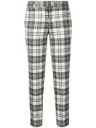 Ermanno Scervino Checked Cropped Trousers - Unavailable