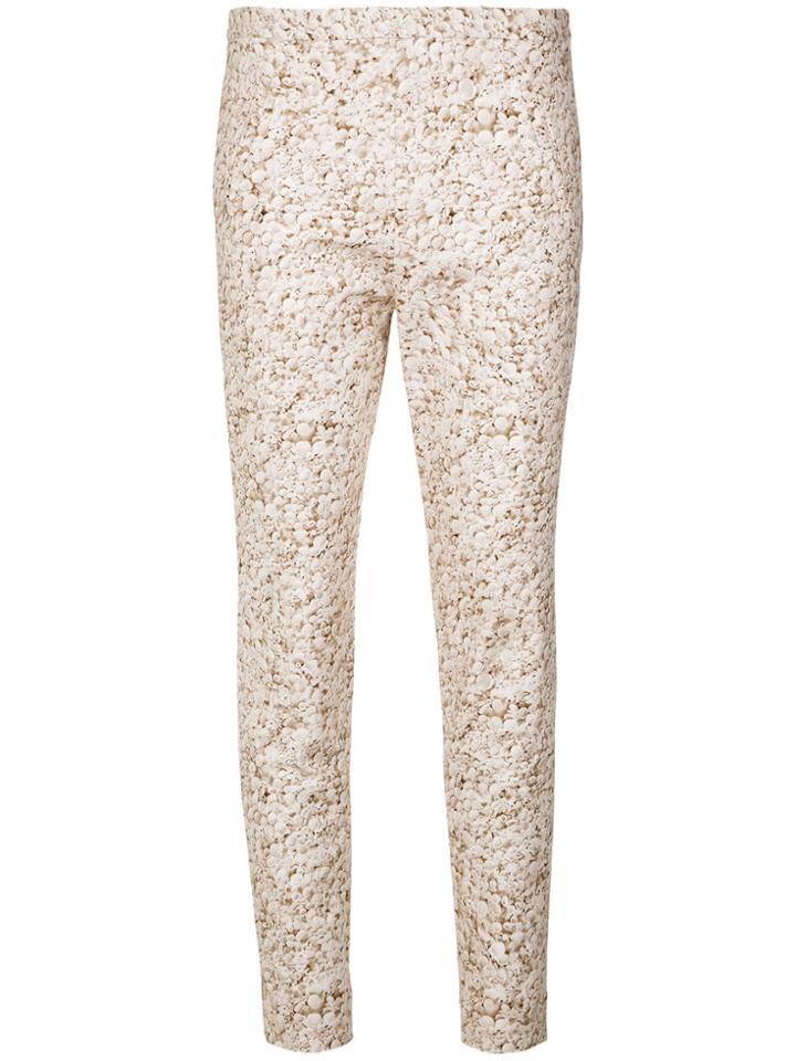Andrea Marques Printed Skinny Trousers - Unavailable