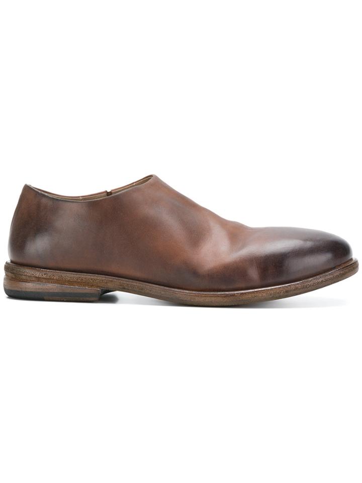 Marsèll Minimal Monk Shoes - Brown