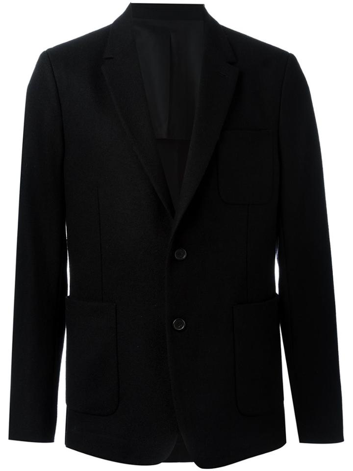 Ami Alexandre Mattiussi Patch Pocket Blazer - Black