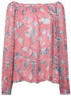 Raquel Allegra Floral Print Blouse - Pink