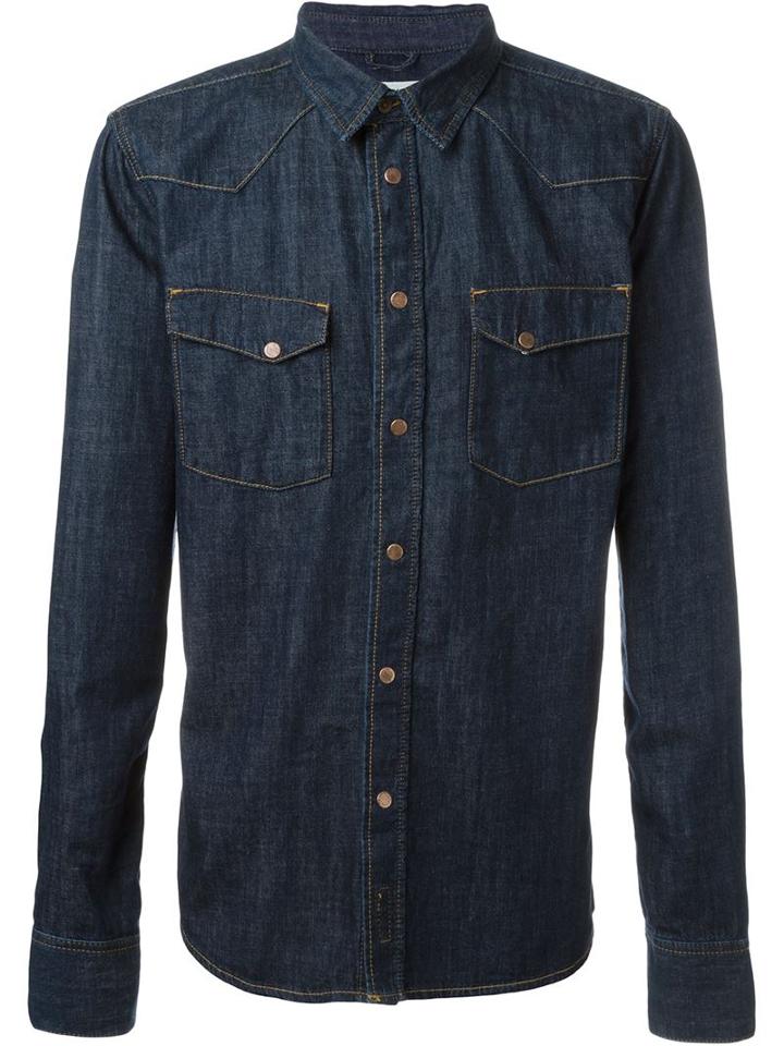 Nudie Jeans Co 'jonis Triton' Button Down Denim Shirt