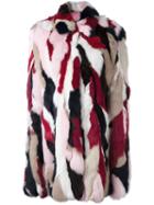 Msgm Round Neck Mid Coat