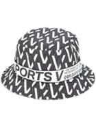 Ports V Two-tone Sun Hat - Black