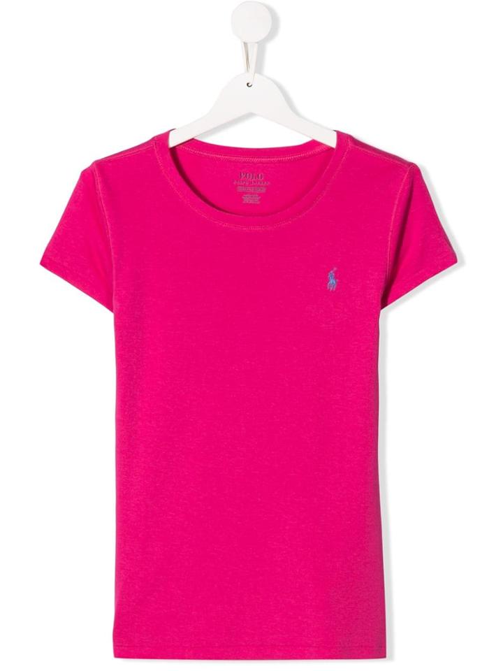 Ralph Lauren Kids Teen Classic Brand T-shirt - Pink
