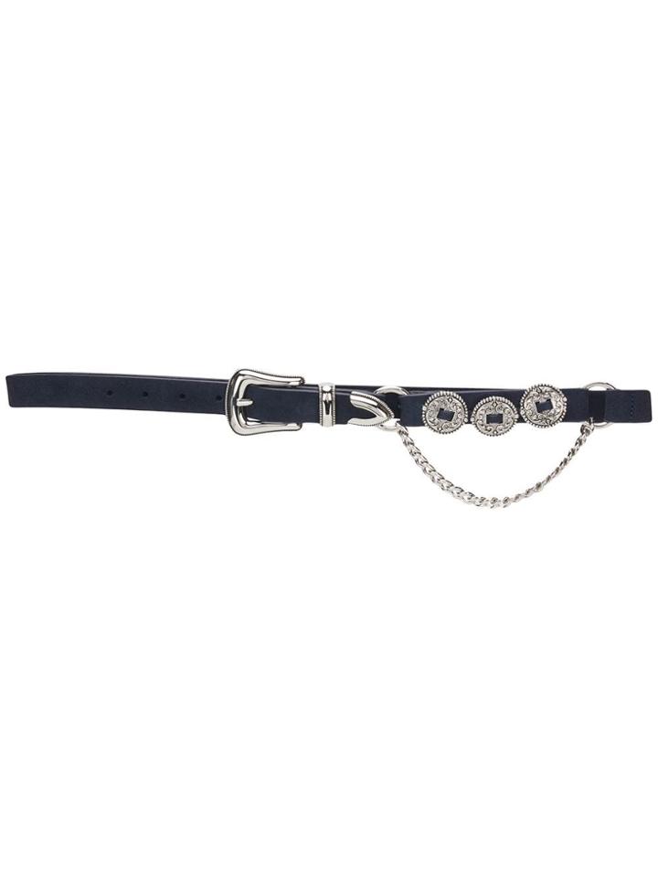 B-low The Belt Chain Detail Belt - Blue