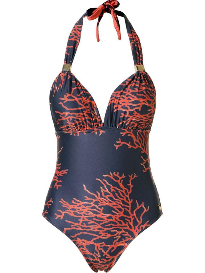 Brigitte Open Back Swimsuit