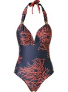 Brigitte Open Back Swimsuit