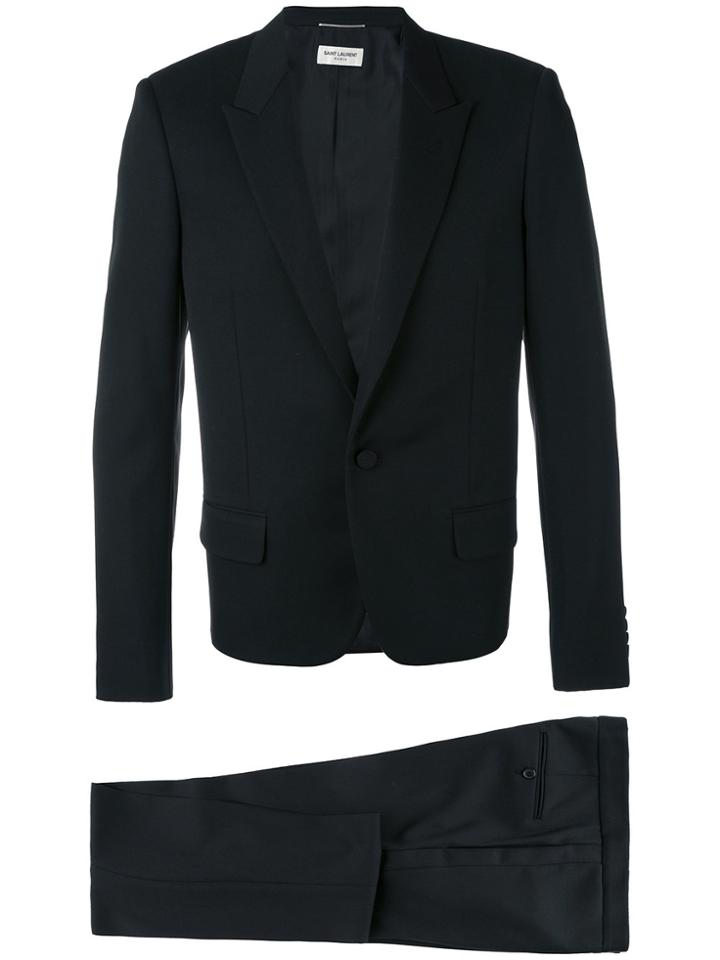 Saint Laurent Slim Cut Tuxedo - Black