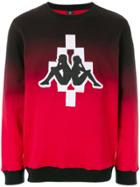 Marcelo Burlon County Of Milan Kappa Logo Sweatshirt - Red