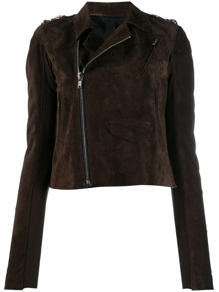 Rick Owens Larry Classic Stooges Jacket - Brown