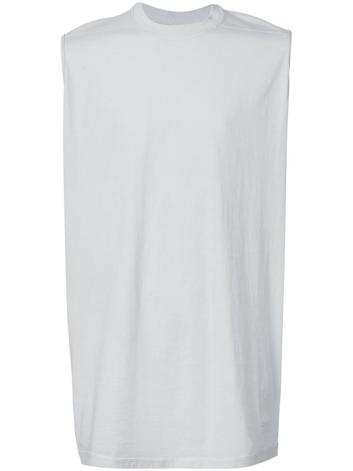 Rick Owens Drkshdw - 'rick's' T-shirt - Men - Cotton - One Size, Grey, Cotton