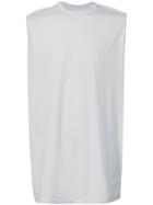 Rick Owens Drkshdw - 'rick's' T-shirt - Men - Cotton - One Size, Grey, Cotton