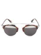 Dior Eyewear 'so Real' Sunglasses, Adult Unisex, Brown, Acetate