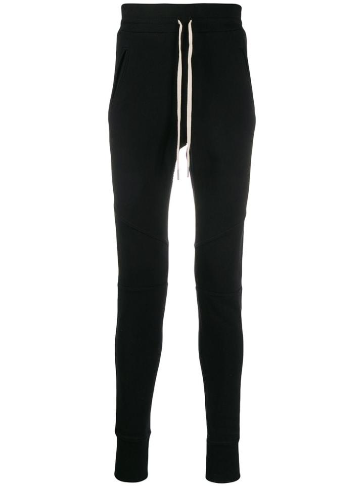 John Elliott Skinny Fit Sweatpants - Black