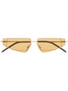 Fendi Eyewear Gold Tinted Sunglasses