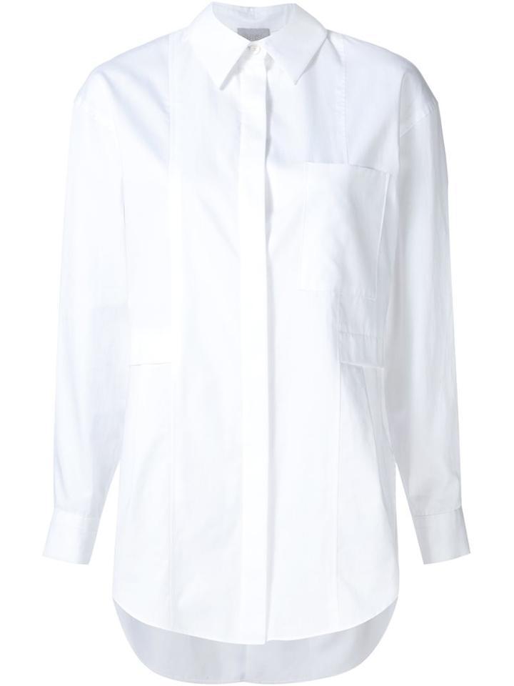 Grey Jason Wu Oversized Pocket Shirt