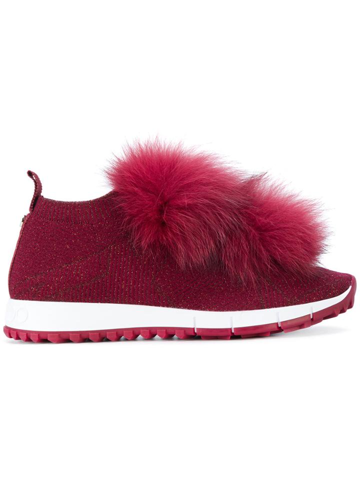 Jimmy Choo Norway Sneakers - Red
