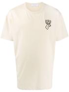Société Anonyme Embroidered T-shirt - Neutrals