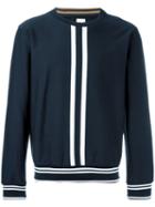 Paul Smith Vertical Stripe Sweatshirt, Men's, Size: Large, Blue, Cotton