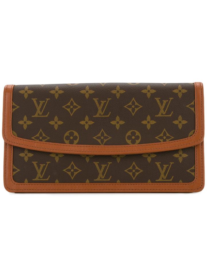 Louis Vuitton Vintage Pochette Damme Gm Clutch - Brown