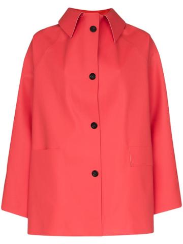 Kassl Editions Rubber Shirt Jacket - Red