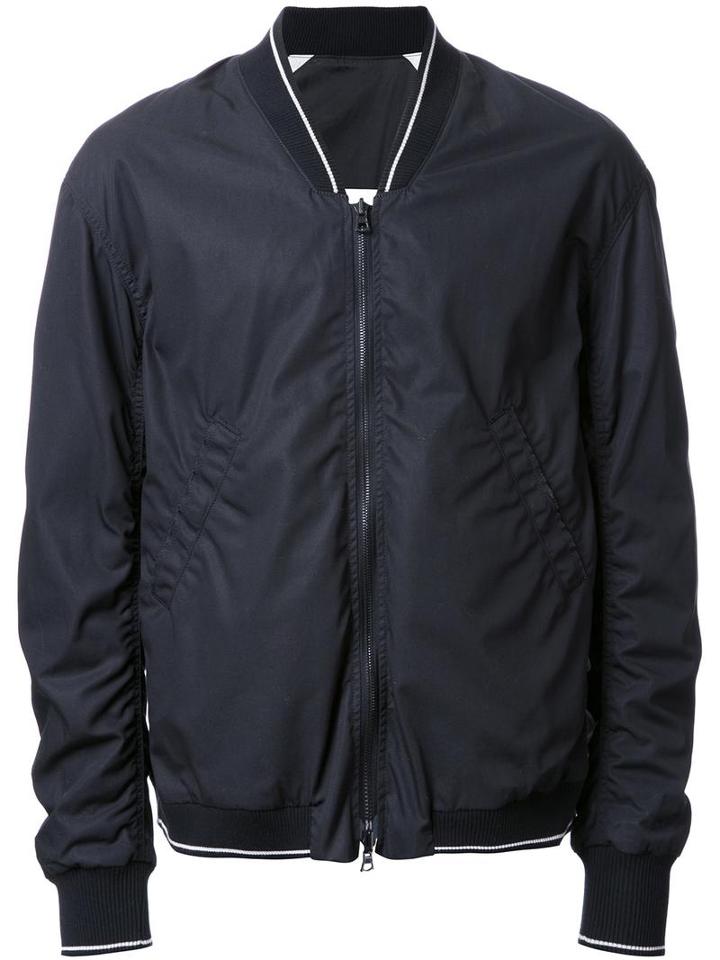 Monkey Time Bicolour Bomber Jacket, Men's, Size: Medium, Black, Cotton