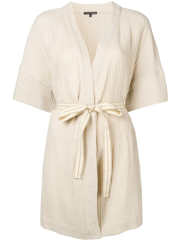 Sophie Deloudi Ikaria Beach Cover-up - Neutrals