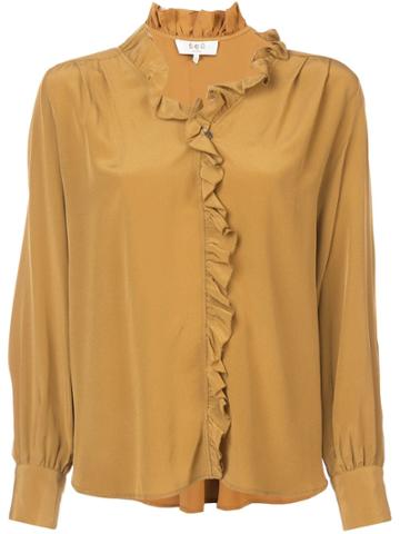 Sea Sea Solange Ruffle Shirt - Yellow