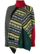 Kolor Knitted Roll-neck Jumper - Yellow