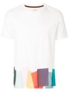 Paul Smith Rainbow Geometric Print T-shirt - White
