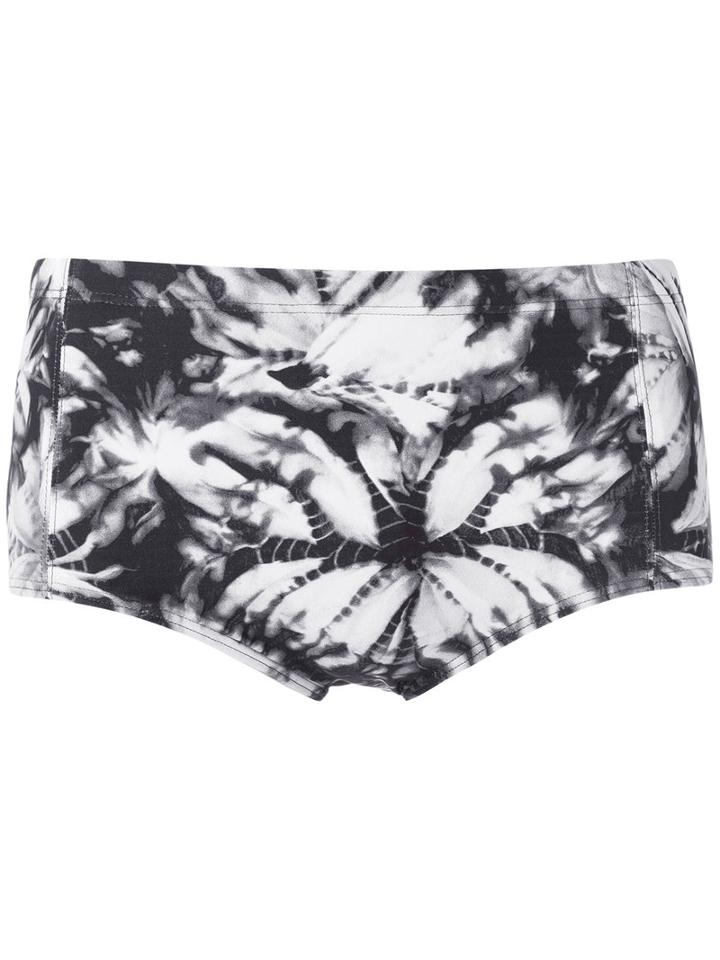 Lygia & Nanny - Printed Trunks - Men - Polyamide - 44, Black, Polyamide