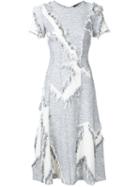 Derek Lam Frayed Detail Dress