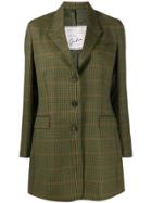 Giuliva Heritage Collection The Karen Checked Blazer - Green