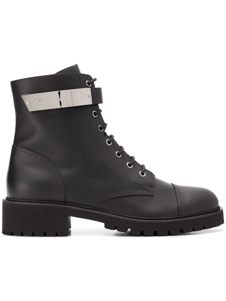 Giuseppe Zanotti Design Harvey Boots - Black