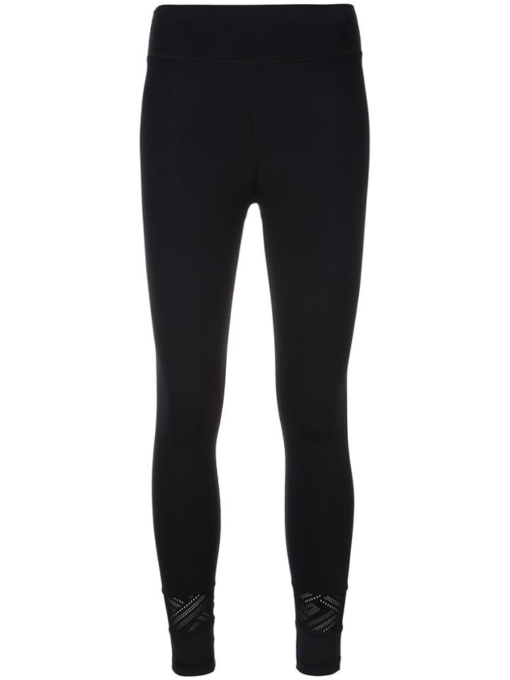 The Upside Openwork Detail Leggings - Black