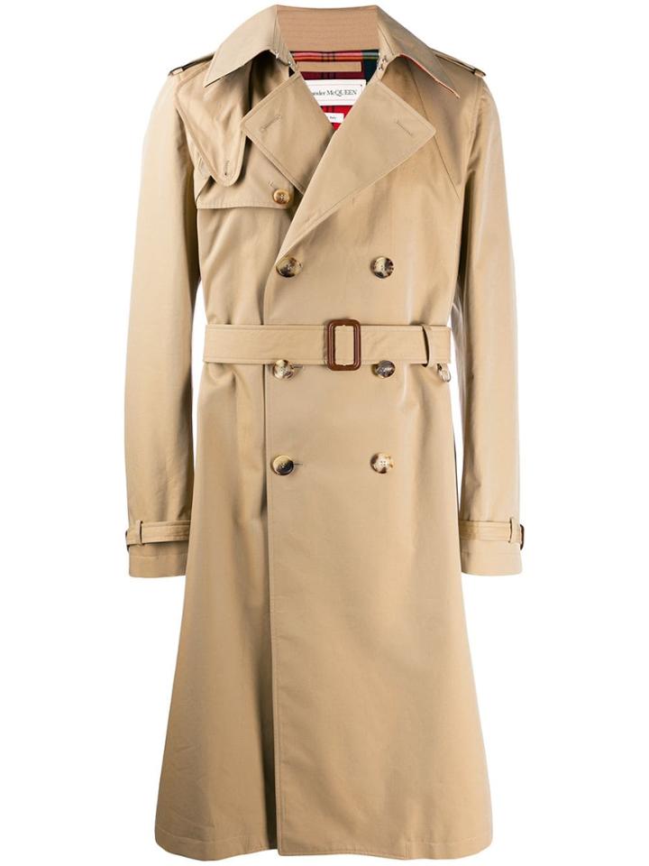 Alexander Mcqueen Hybrid Trench Coat - Neutrals