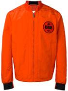 Christopher Kane Law And Order Bomber, Men's, Size: 48, Yellow/orange, Polyamide/polyester/polyurethane