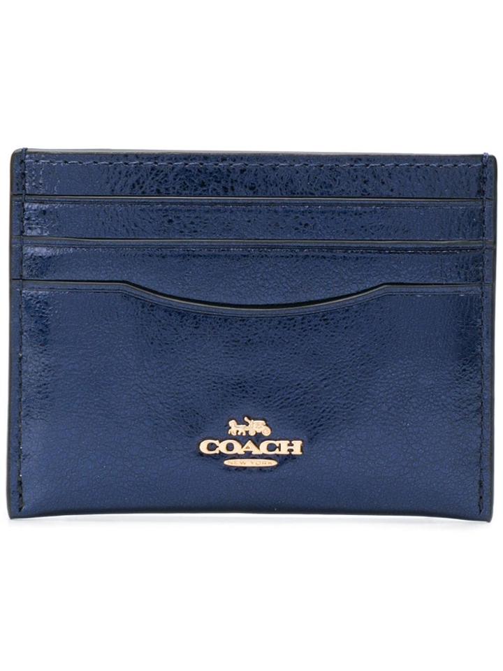 Coach Small Cardholder - Blue