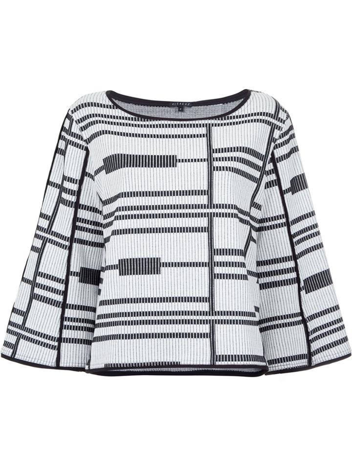 Alcaçuz Coração Knit Blouse - Black