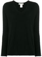 Lamberto Losani V-neck Sweater - Black