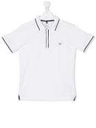 Armani Junior Polo Shirt - White
