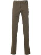 Dell'oglio Straight-leg Chinos - Brown