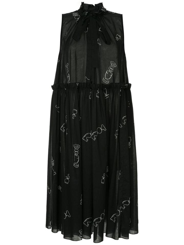 Karen Walker Dead Draw Dress - Blue
