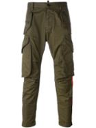 Dsquared2 Rainbow Appliqué Cargo Trousers