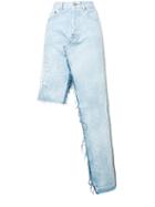 Forte Dei Marmi Couture Ripped Detail Skirt - Blue