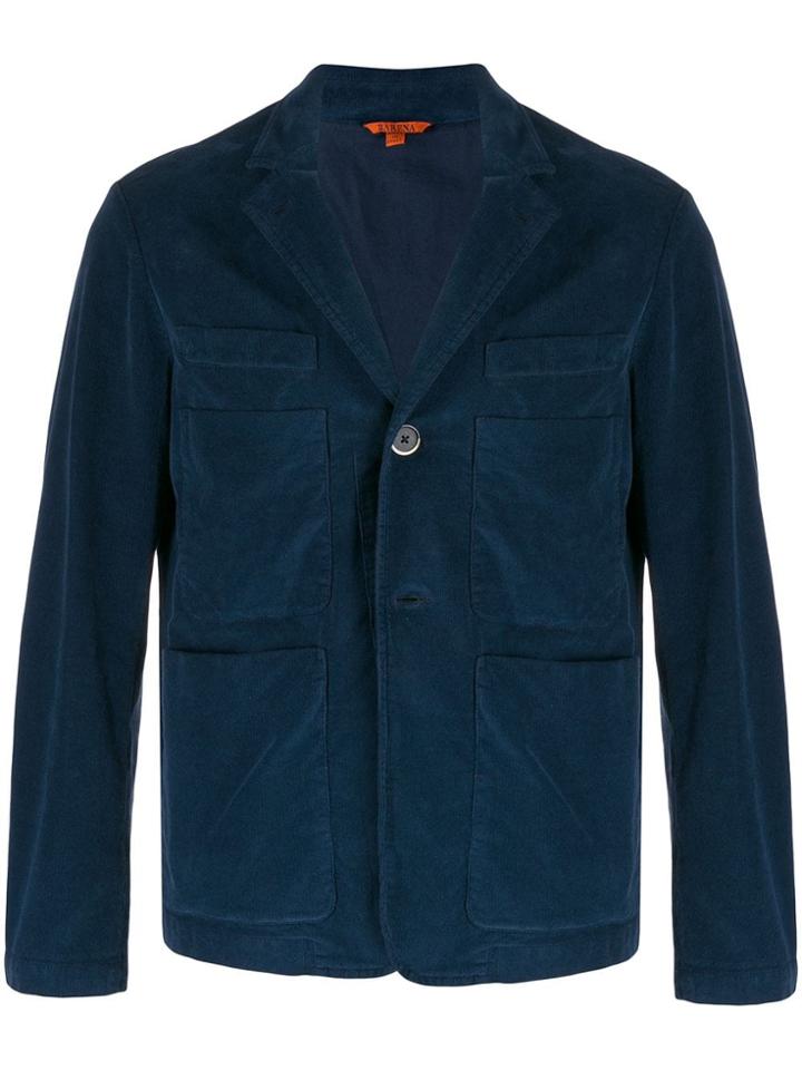 Barena Lightweight Corduroy Jacket - Blue