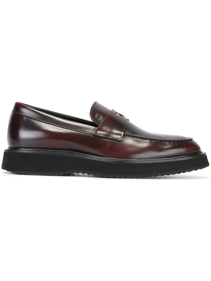 Hogan Chunky Sole Loafers