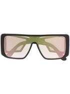 Tom Ford Eyewear Tinted Visor Sunglasses - Black