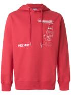 Helmut Lang Dog Doogle Hoodie - Red